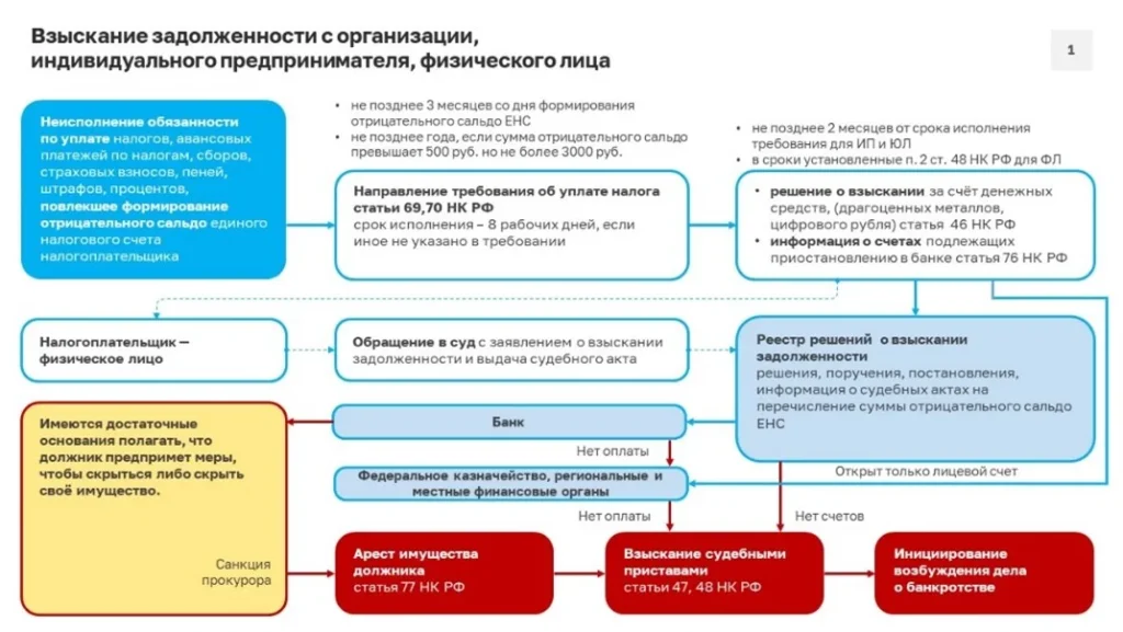 Взыскание задолженности с организации, индивидуального предпринимателя. Источник фото: gov.ru