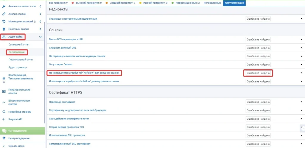 serpstat семантическое ядро