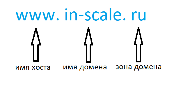 Из чего состоит доменное имя