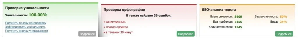 качественный контент уникальность