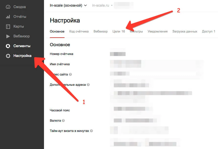 настройка целей в яндекс метрике с чего начать