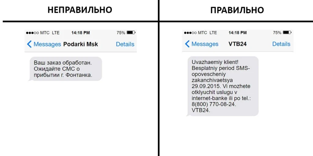 смс маркетинг заказ