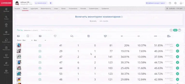 Livedune: проверка блогера бесплатно + отзыв (100% правда)