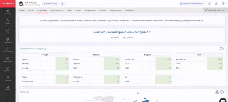 лайф дьюн информация об аудитории