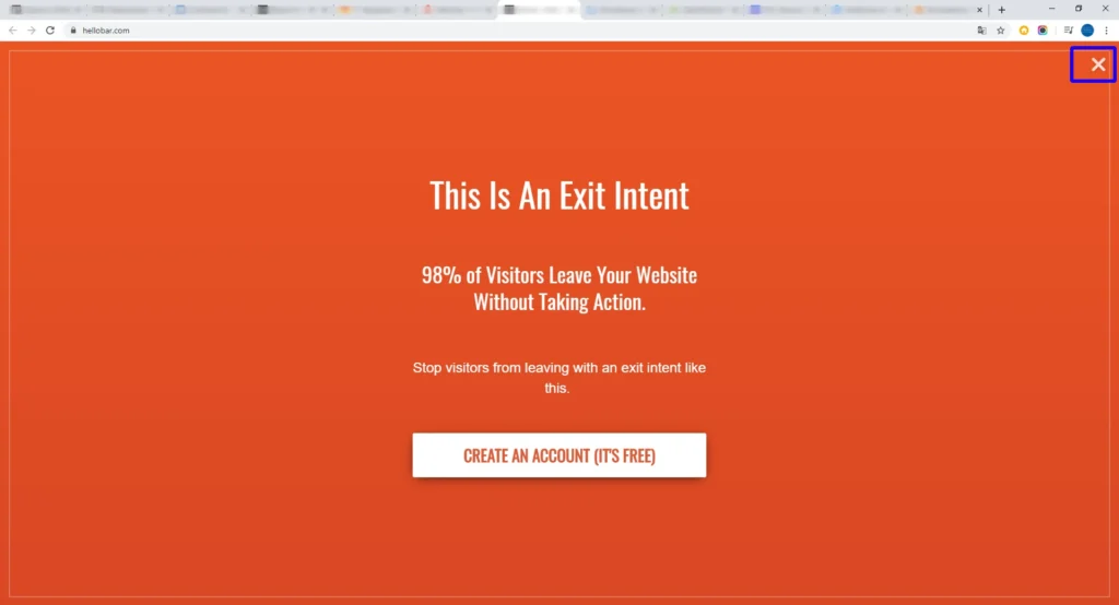 popup