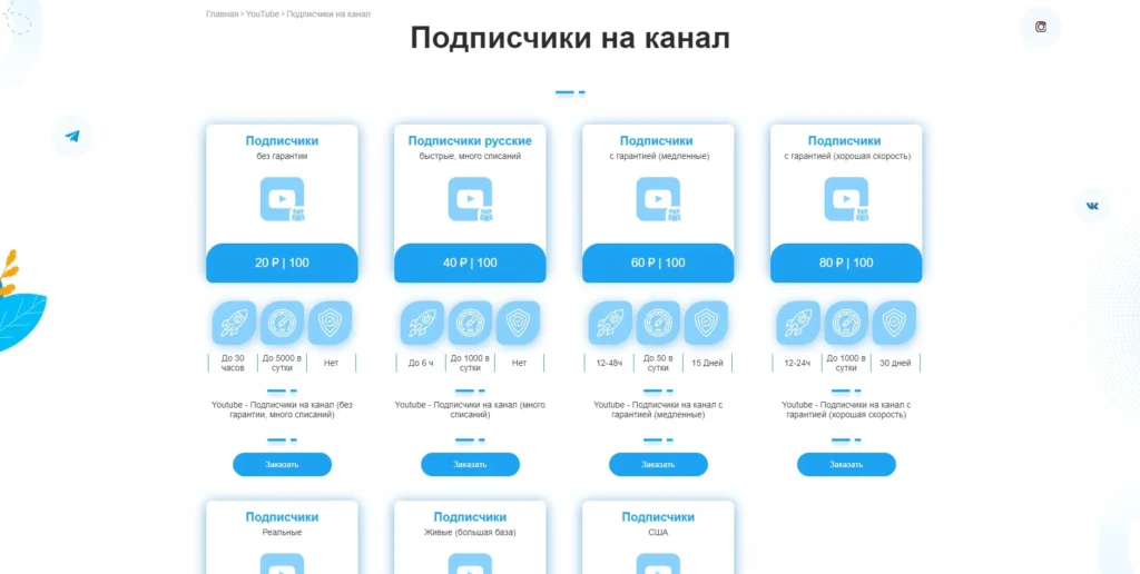 Как накрутить подписчиков для YouTube: ТОП-8 сервисов + как избежать блокировки