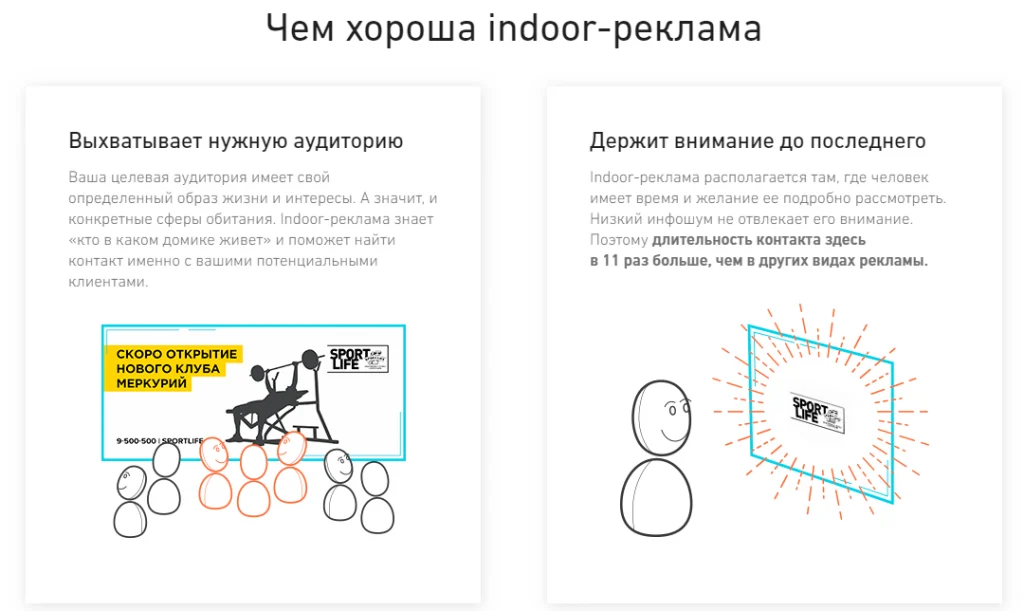 дизайн лендинга динамическая подмена контента
