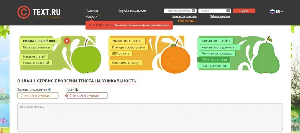 SEO копирайтинг text